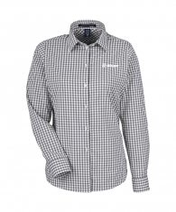 Devon & Jones Crownlux Performance® Ladies' Gingham Shirt